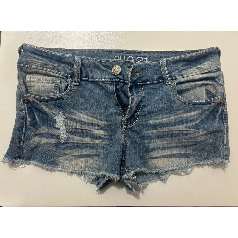 Rue 21 Distressed Jean Shorts
